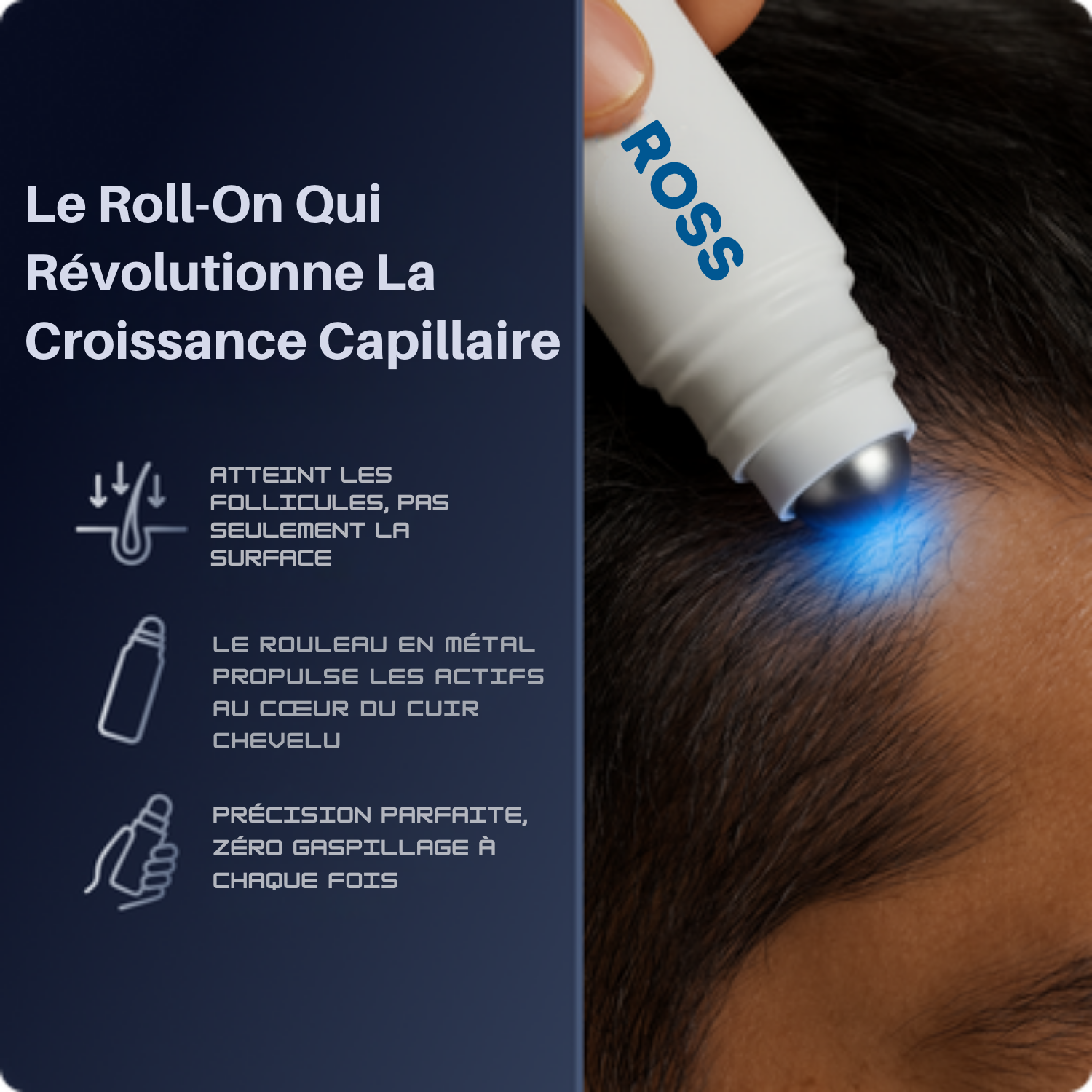 Dary Ross®Sérum de croissance et anti-chute Barbe & Cuir chevelu
